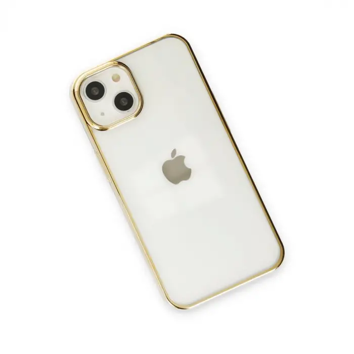 Apple İphone 14 Plus Kılıf Element Silikon - Gold