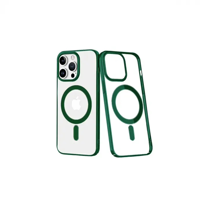 Apple İphone 14 Pro Kılıf Element Magneticsafe Sert Kapak - Köknar Yeşili