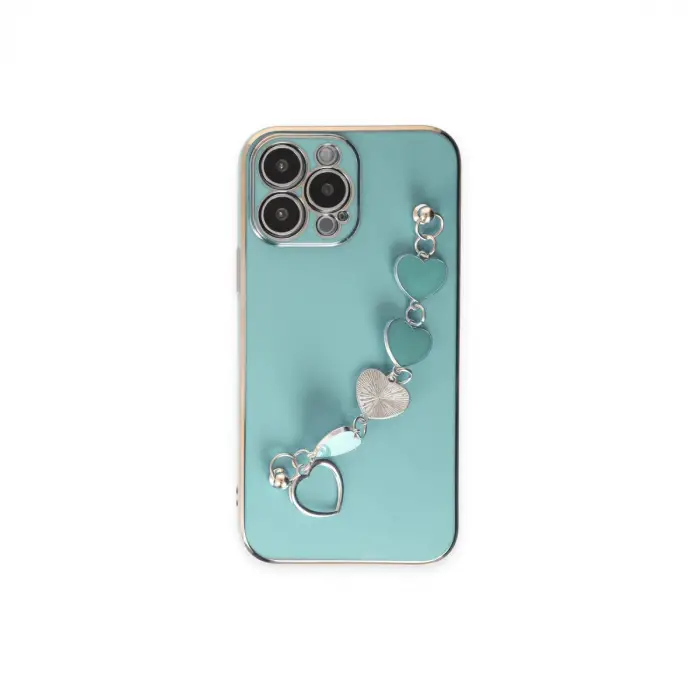 Apple İphone 14 Pro Kılıf Esila Silikon - Su Yeşili