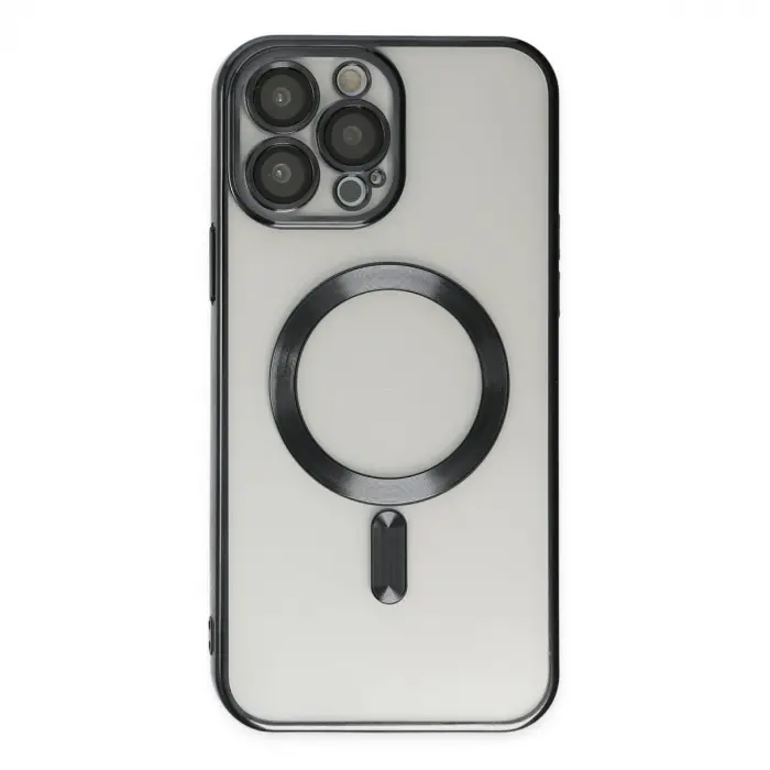 Apple İphone 14 Pro Kılıf Kross Magneticsafe Kapak - Siyah