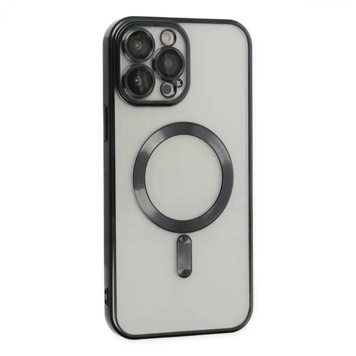 Apple İphone 14 Pro Kılıf Kross Magneticsafe Kapak - Siyah