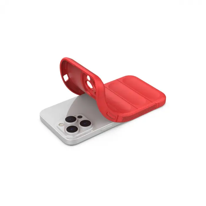 Apple İphone 14 Pro Kılıf Optimum Silikon - Kırmızı