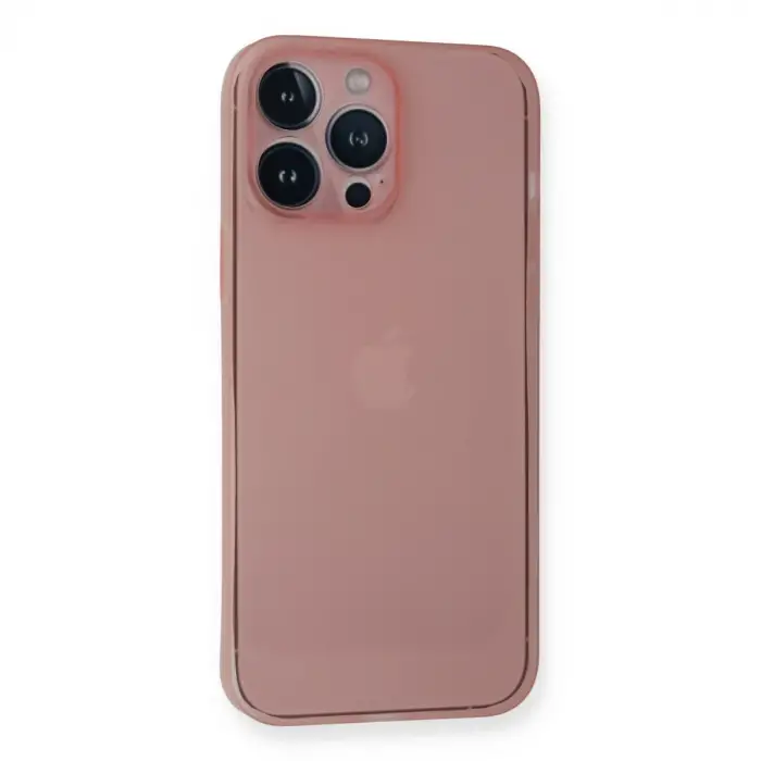 Apple İphone 14 Pro Kılıf Pp Ultra İnce Kapak - Pembe