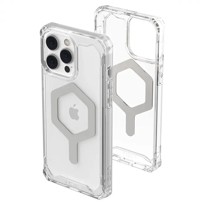 Apple İphone 14 Pro Kılıf Uag Plyo Magneticsafe Silikon - Şeffaf