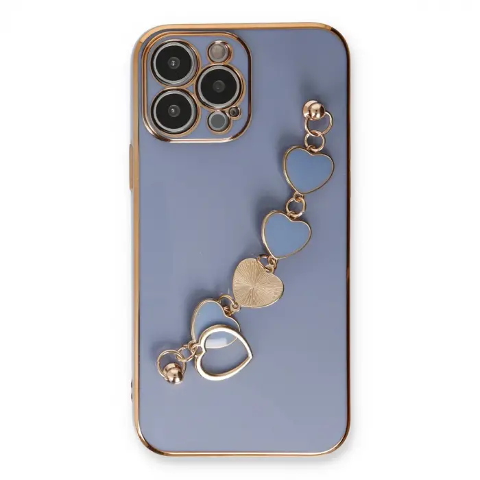 Apple İphone 14 Pro Max Kılıf Esila Silikon - Gri