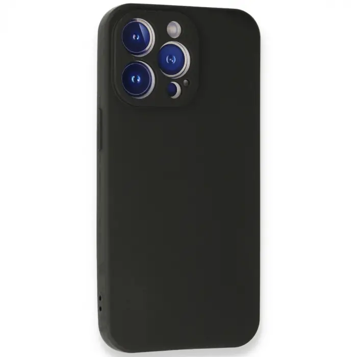 Apple İphone 14 Pro Max Kılıf First Silikon - Siyah