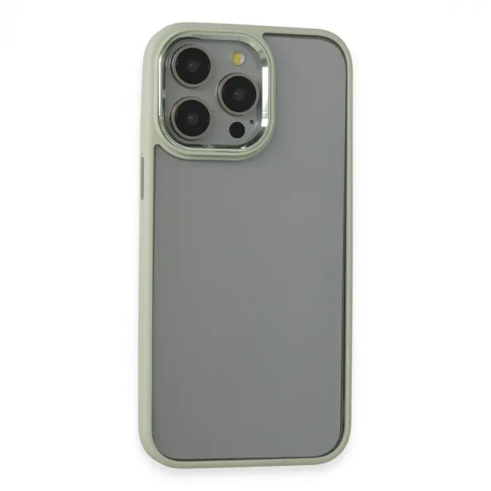 Apple İphone 14 Pro Max Kılıf Power Silikon - Yeşil