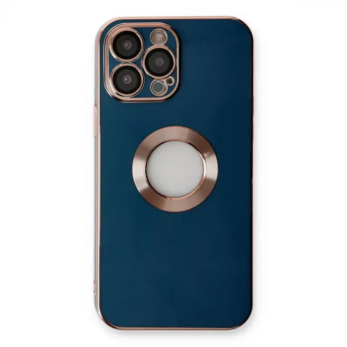 Apple İphone 14 Pro Max Kılıf Store Silikon - Mavi