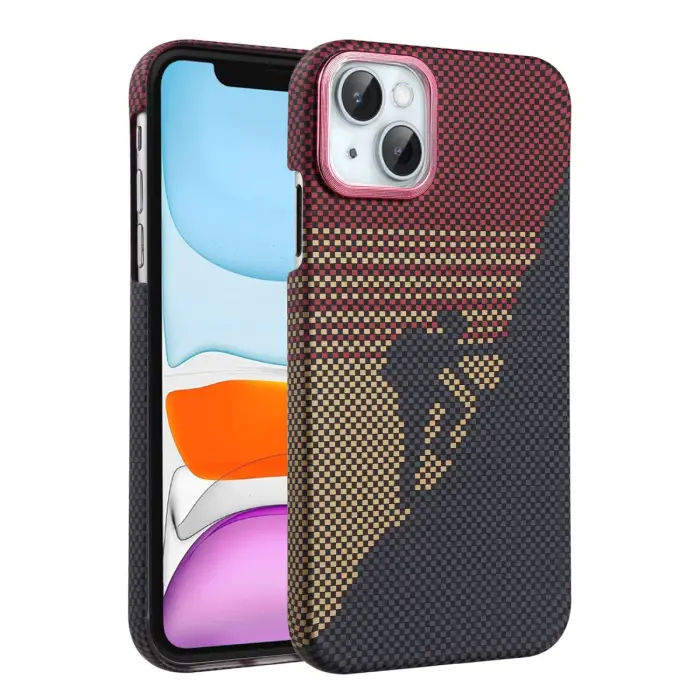 Apple İphone 14 Vega Magsafe Kapak - Kırmızı