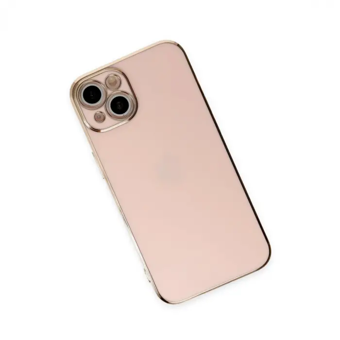 Apple İphone 15 Kılıf Volet Silikon - Pembe