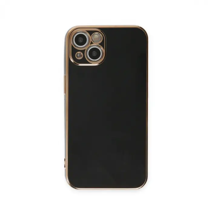Apple İphone 15 Kılıf Volet Silikon - Siyah