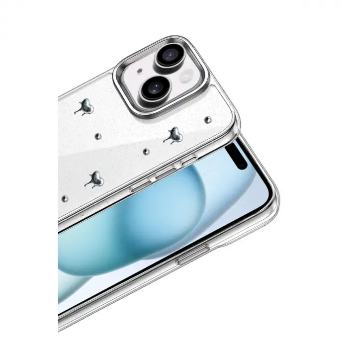 Apple İphone 15 Plus Fiyonk Desenli Kapak - Desen 1