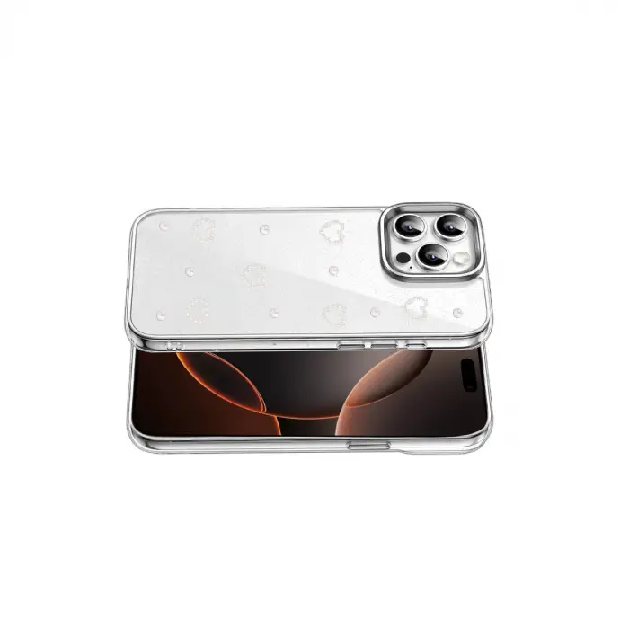 Apple İphone 15 Pro Fiyonk Desenli Kapak - Desen 10