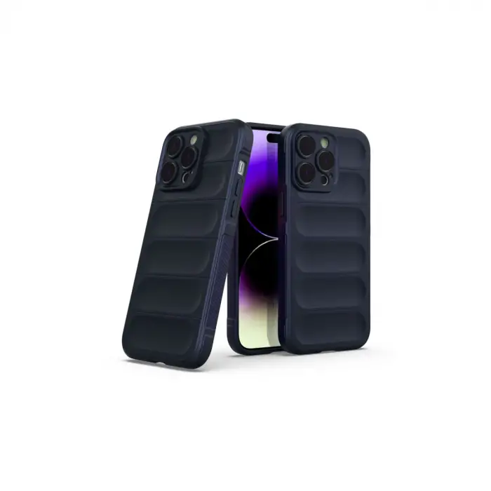 Apple İphone 15 Pro Kılıf Optimum Silikon - Lacivert