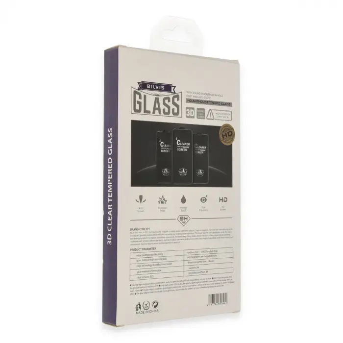 Apple İphone 15 Pro Max Bilvis 3d Cam Ekran Koruyucu