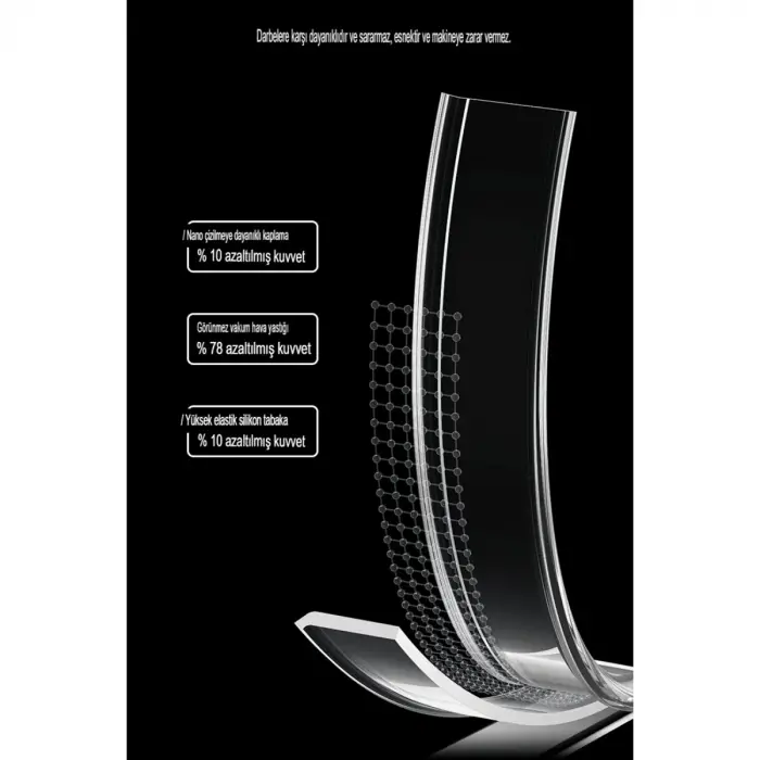 Apple İphone 15 Pro Max Kılıf Tron Şeffaf Magsafe Kapak - Şeffaf