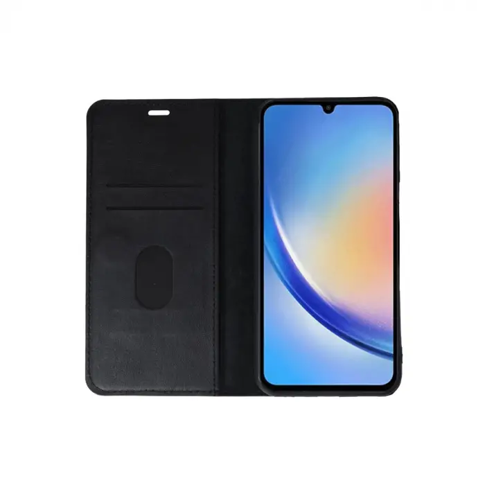 Apple İphone 15 Trend S Plus Kapaklı Kılıf - Lacivert