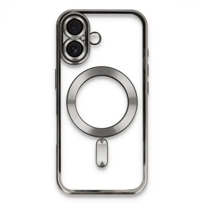 Apple İphone 16 Kılıf Kross Magneticsafe Kapak - Titan Gri
