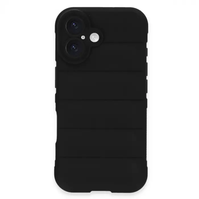 Apple İphone 16 Kılıf Optimum Silikon - Siyah