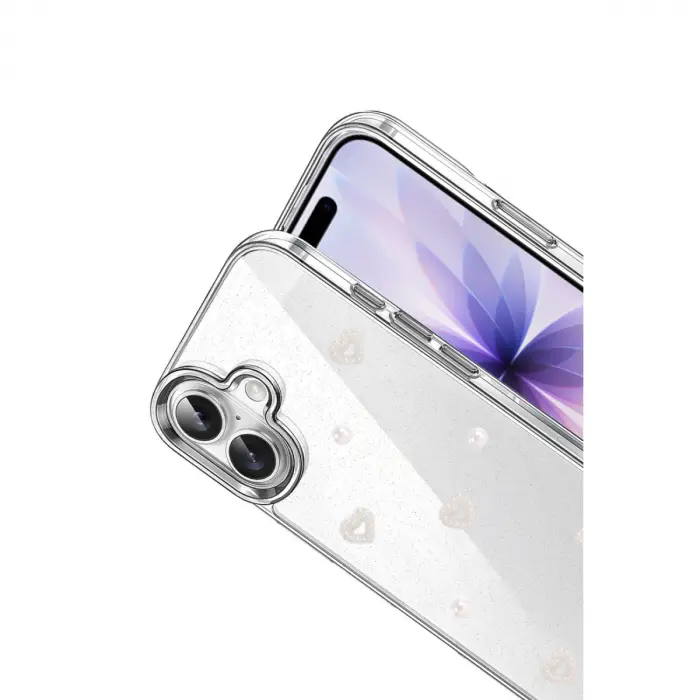 Apple İphone 16 Plus Fiyonk Desenli Kapak - Desen 10