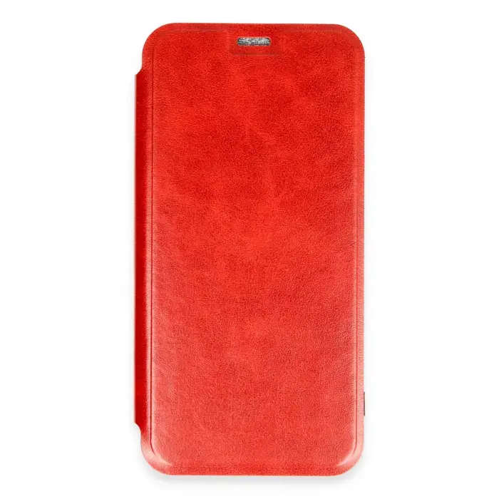 Apple İphone 16 Plus Kılıf Flip Cover - Kırmızı