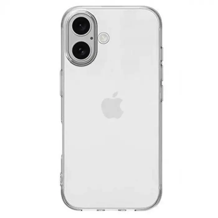 Apple İphone 16 Plus Kılıf Lüx Şeffaf Silikon