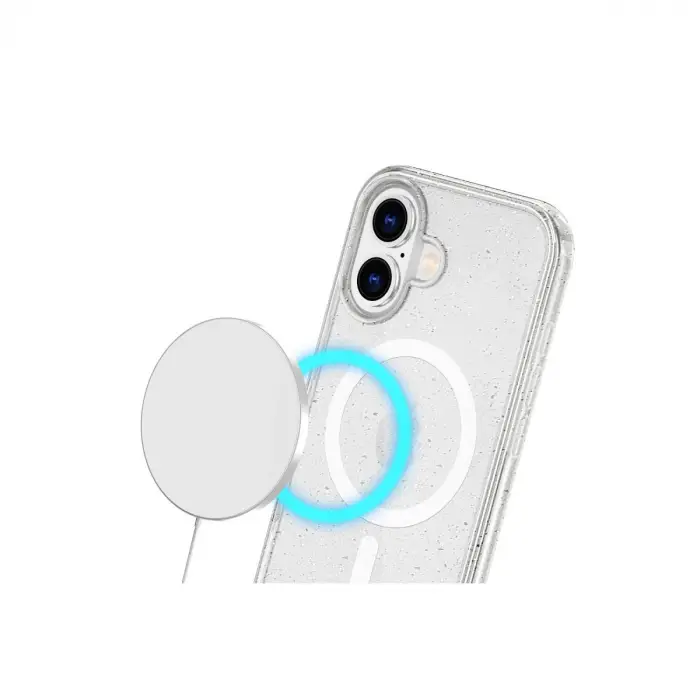 Apple İphone 16 Plus Kılıf  Magsafe Kapak - Turuncu