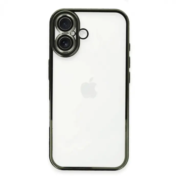 Apple İphone 16 Plus Kılıf Razer Lensli Silikon - Yeşil