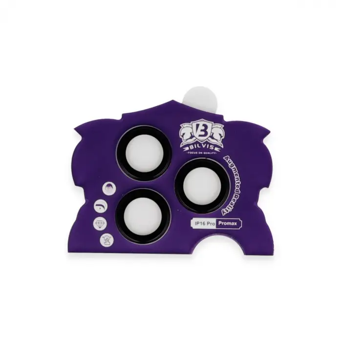 Apple İphone 16 Pro Max Bilvis Titan Kamera Lens - Siyah