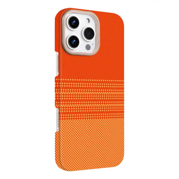 Apple İphone 16 Pro Vega Magsafe Kapak - Turuncu