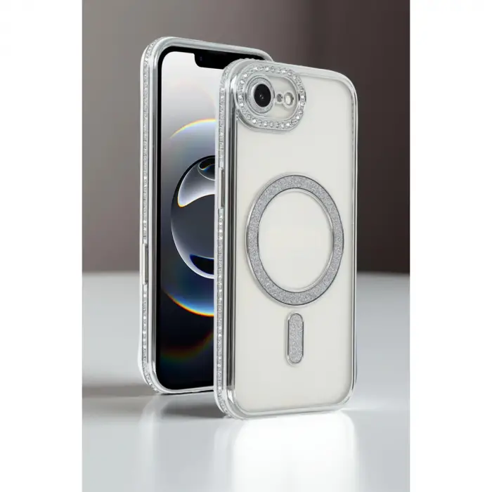 Apple İphone 16e Joke Simli Magneticsafe Kılıf - Mavi