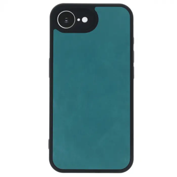 Apple İphone 16e Kılıf Aras Deri Kapak - Açık Yeşil