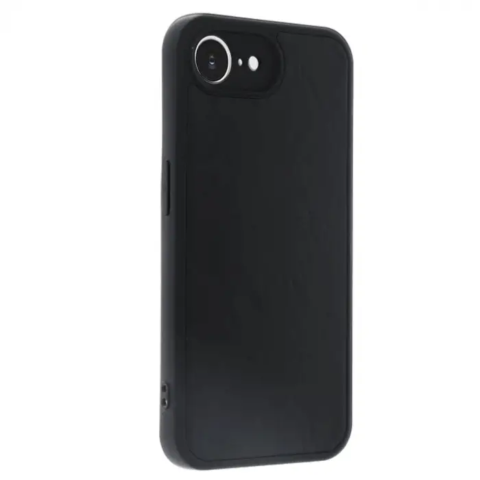 Apple İphone 16e Kılıf Aras Deri Kapak - Siyah