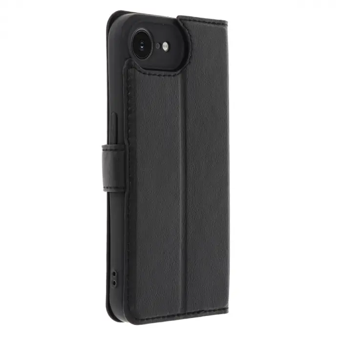 Apple İphone 16e Kılıf Trend S Plus Kapaklı Kılıf - Siyah