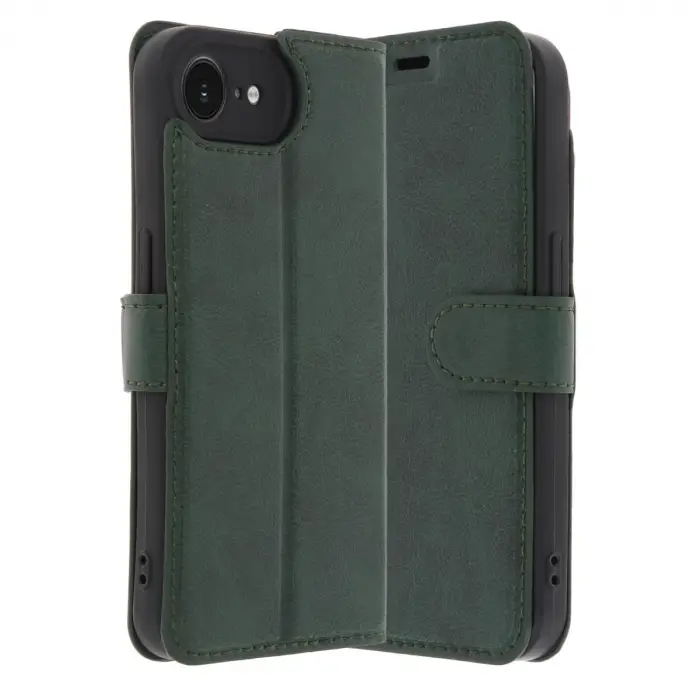 Apple İphone 16e Kılıf Trend S Plus Kapaklı Kılıf - Yeşil