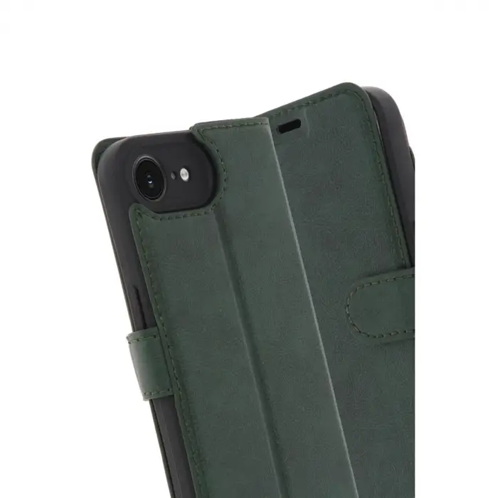 Apple İphone 16e Kılıf Trend S Plus Kapaklı Kılıf - Yeşil