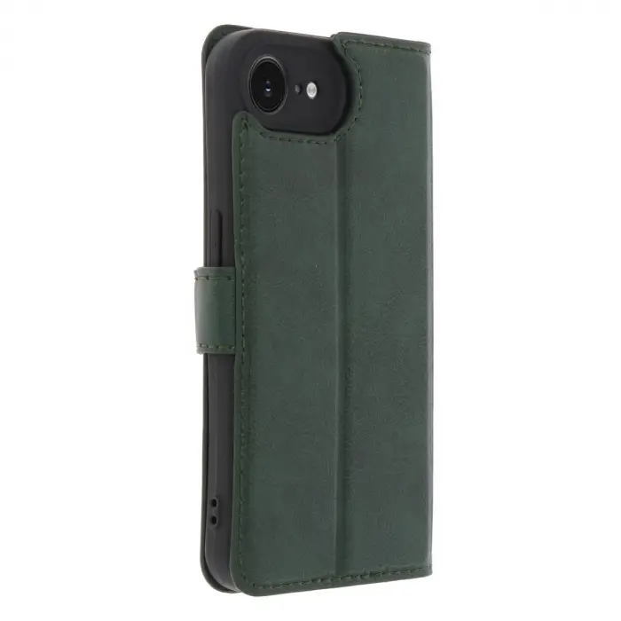 Apple İphone 16e Kılıf Trend S Plus Kapaklı Kılıf - Yeşil