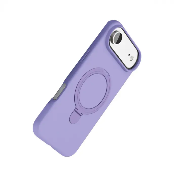 Apple İphone 17 Air Regal Magsafe Standlı Kapak - Lila