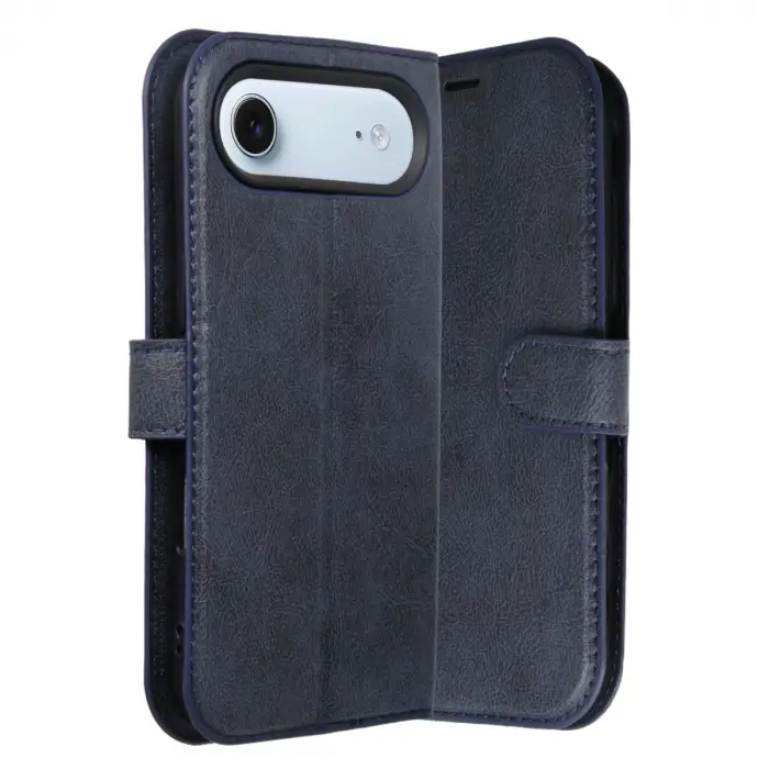 Apple İphone 17 Air Trend S Plus Kapaklı Kılıf - Lacivert