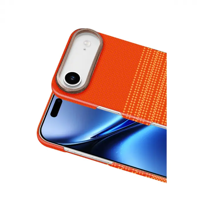 Apple İphone 17 Air Vega Magsafe Kapak - Sarı