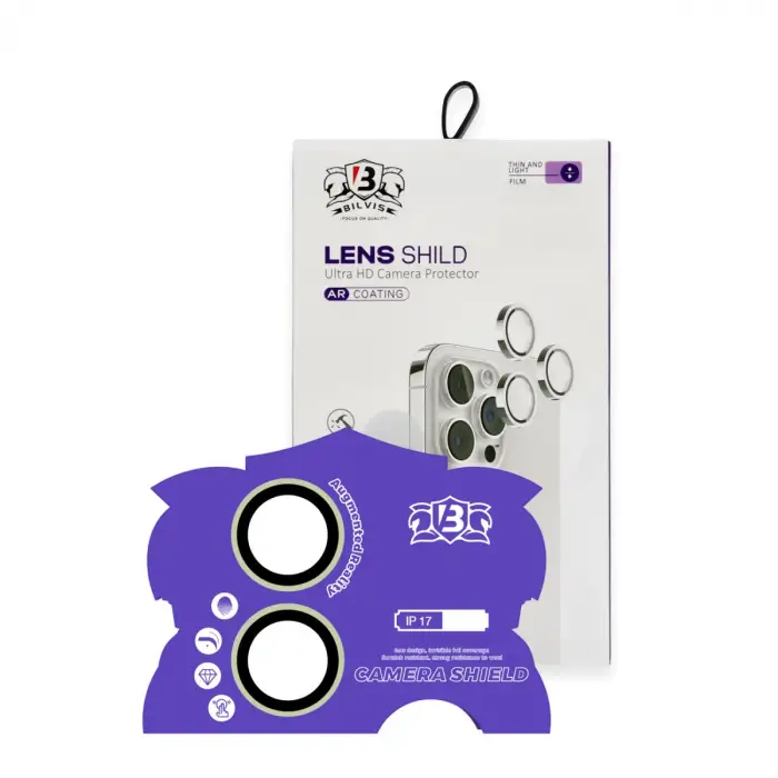 Apple İphone 17 Bilvis Titan Kamera Lens - Açık Yeşil