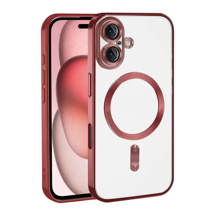 Apple İphone 17 Kross Magneticsafe Kapak - Kırmızı