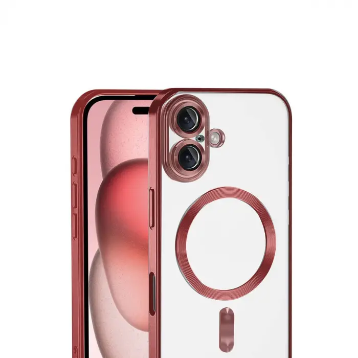 Apple İphone 17 Kross Magneticsafe Kapak - Kırmızı