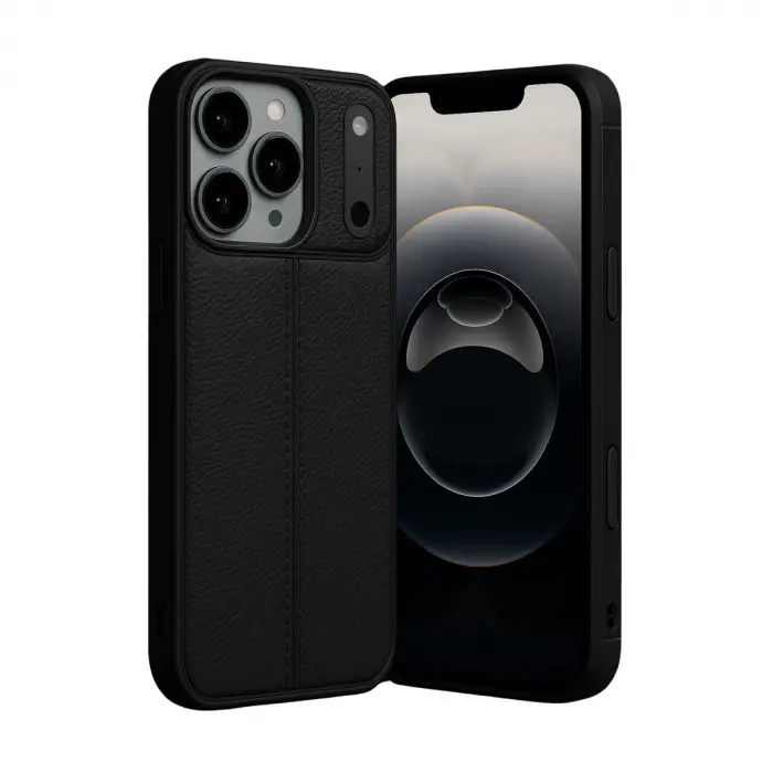 Apple İphone 17 Pro Auto Focus Kapak - Siyah