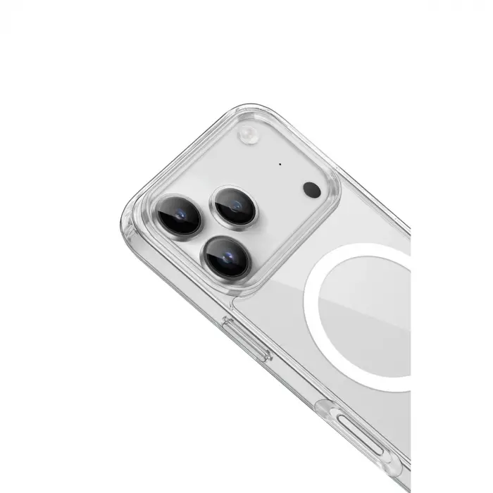 Apple İphone 17 Pro Kılıf Pc Real Magsafe Kapak - Şeffaf