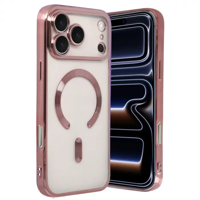 Apple İphone 17 Pro Kross Magneticsafe Kapak - Rose
