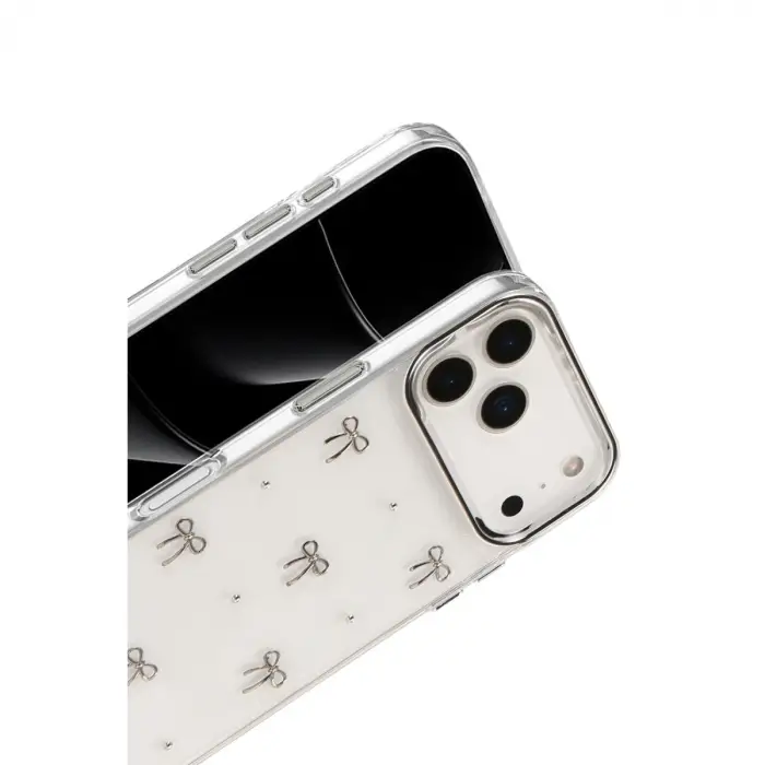 Apple İphone 17 Pro Max Fiyonk Desenli Kapak - Desen 5