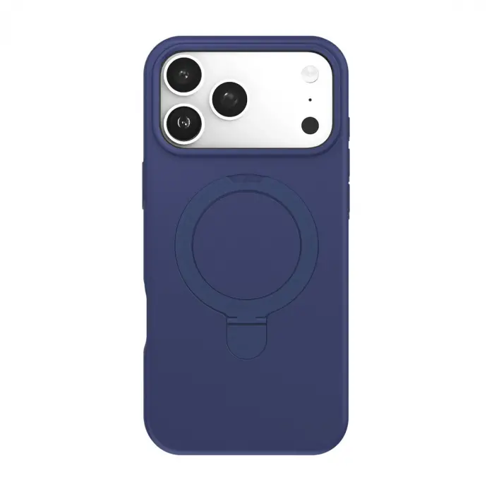 Apple İphone 17 Pro Regal Magsafe Standlı Kapak - Lacivert