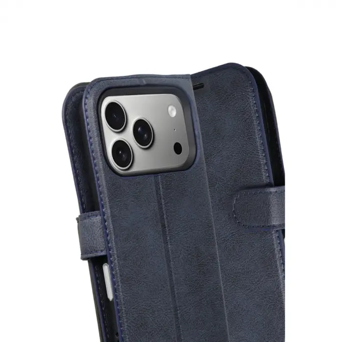 Apple İphone 17 Pro Trend S Plus Kapaklı Kılıf - Lacivert