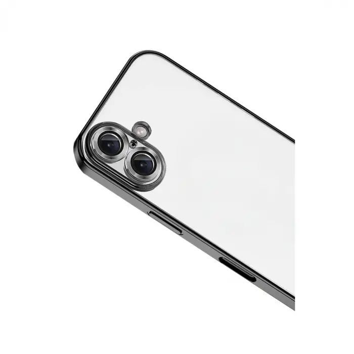 Apple İphone 17 Razer Lensli Silikon - Siyah